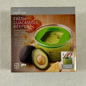 Fresh Guacamole Keeper Container 4 Cup BPA Free